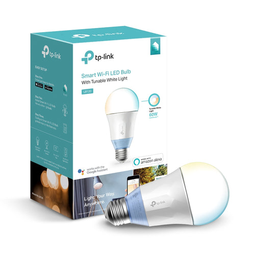TP-Link Smart Wi-Fi LED Light Bulb With Tunable White Light (Screw)