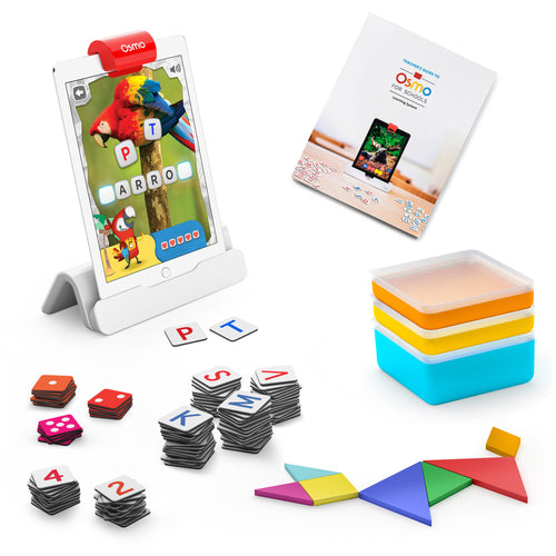 Osmo Genius Starter Kit for Classroom (4 Kits / 1 Teacher Guide / Plastic Pieces)