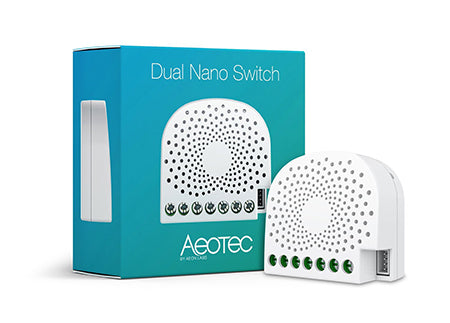 AEOTEC Nano Dbl Switch InWall
