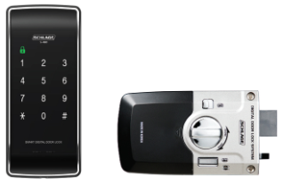 Schlage S-480 Digital Touchpad Rim Lock